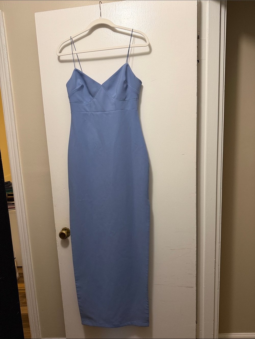 Likely blue Gown